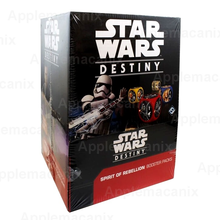 Star Wars Destiny Spirit of Rebellion Booster Box FFG 36 Game Packs Eng SEALED