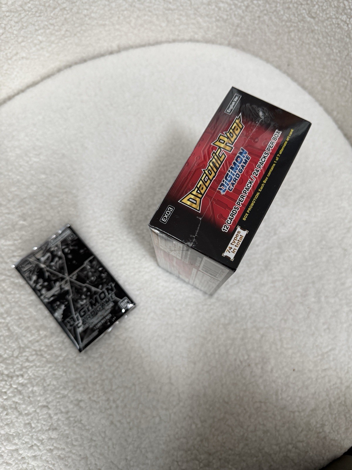 [SEALED] Digimon Card Game Draconic Roar (EX03) Booster Box + 1 add. Promo Pack