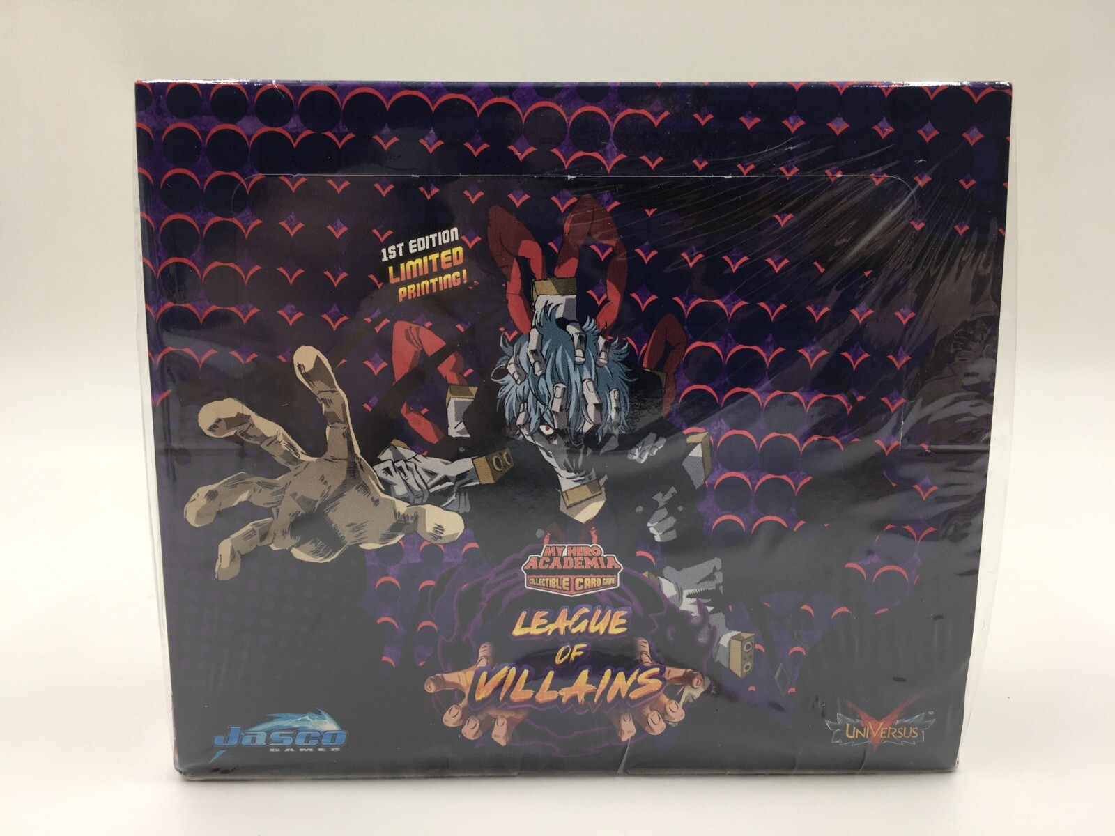 My Hero Academia CCG – MHA – League of Villains Booster Box – 1st Edition – NEW