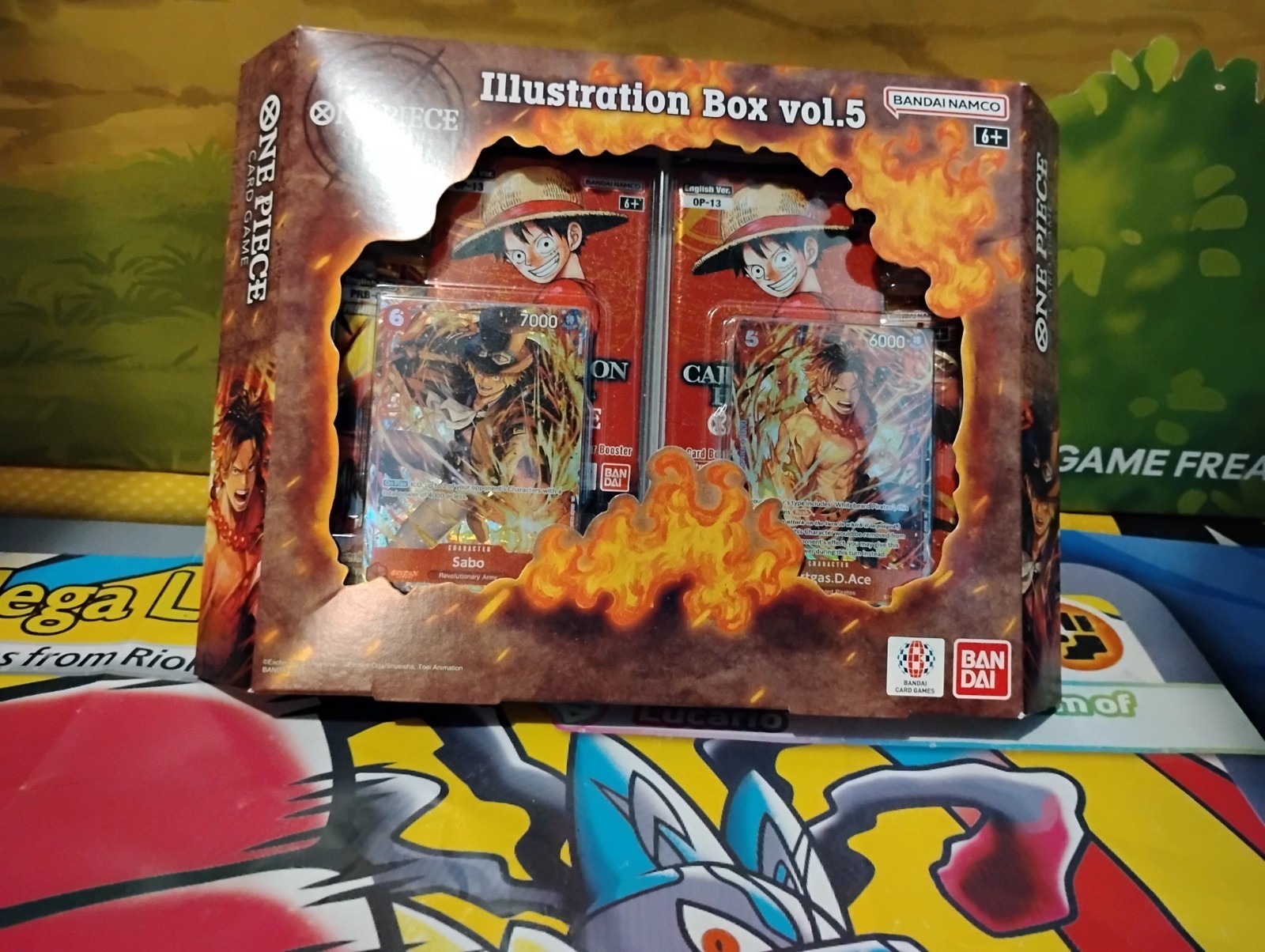 Bandai One Piece Card Game Illustration Box Vol.5 Op-13 & PRB-02 Sealed