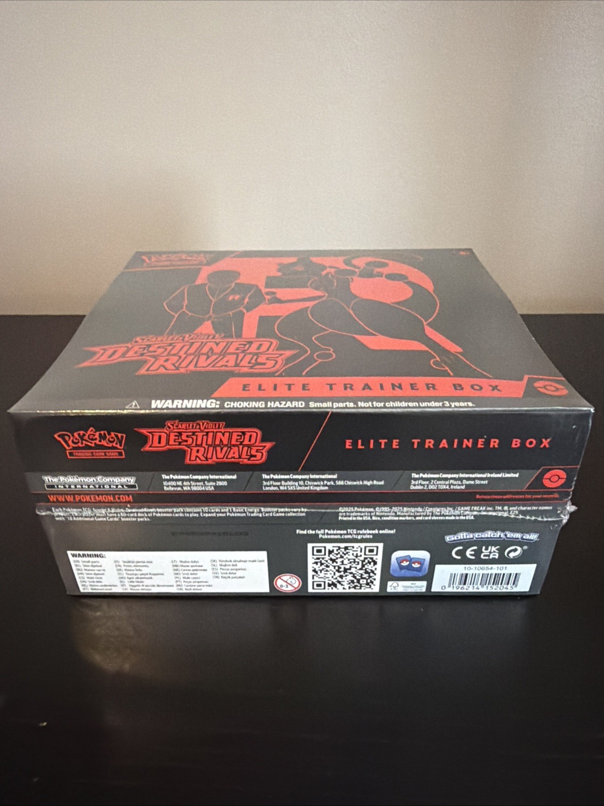 Pokemon Scarlet & Violet Destined Rivals Elite Trainer Box ETB – NEW SEALED