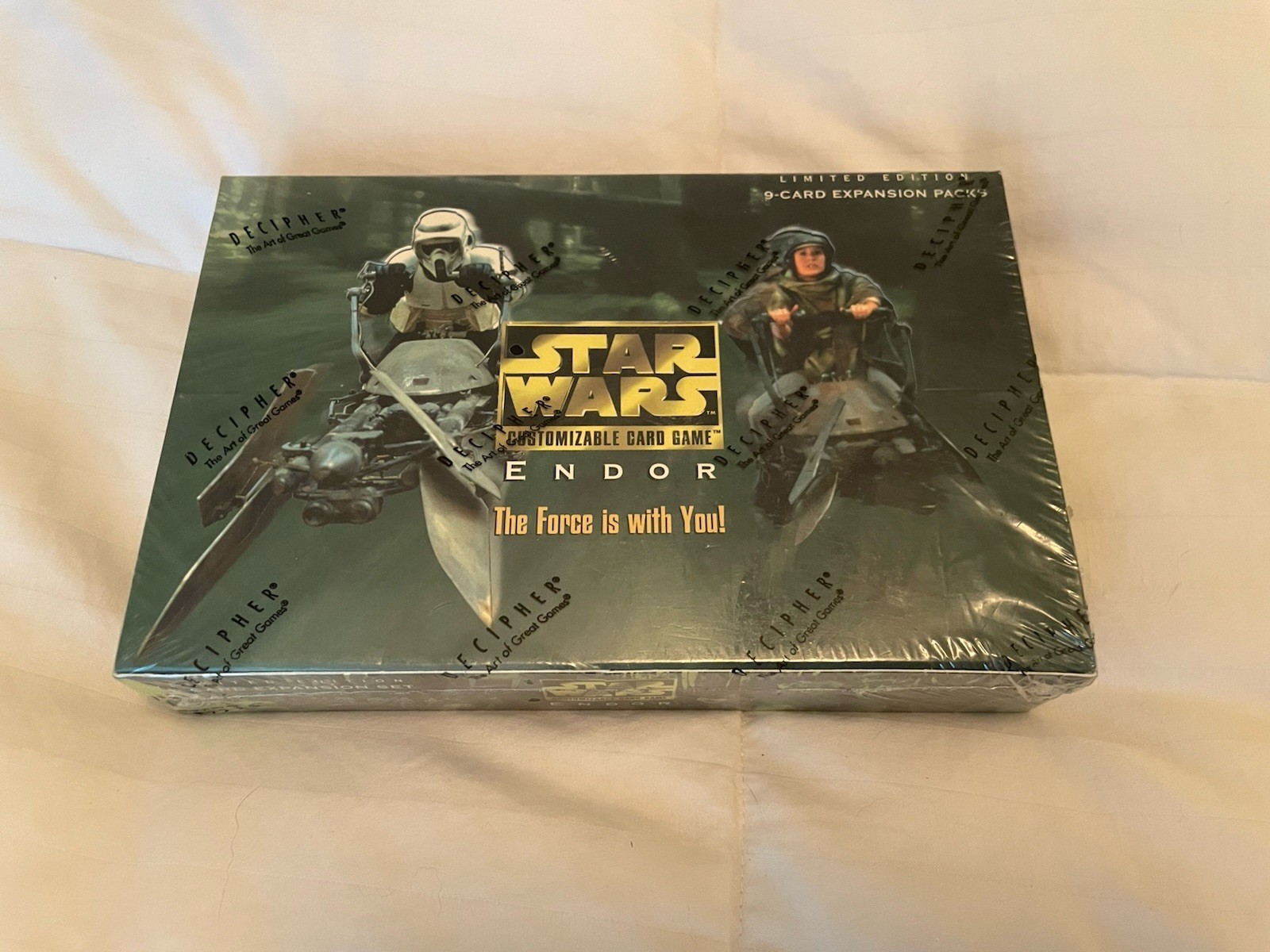 Star Wars CCG Decipher Endor Sealed Booster Box – SWCCG – 30 Packs 1999 – New