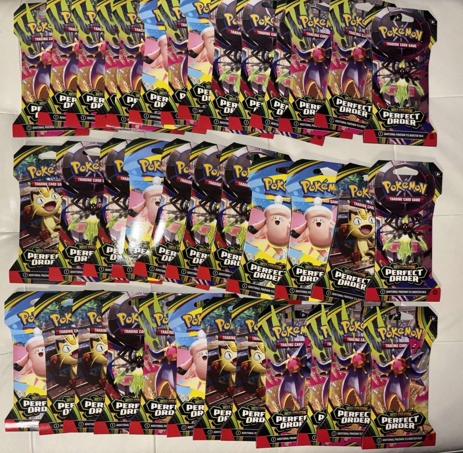 Pokemon Mega Evolution Perfect Order Booster Box Sealed ME03 x37