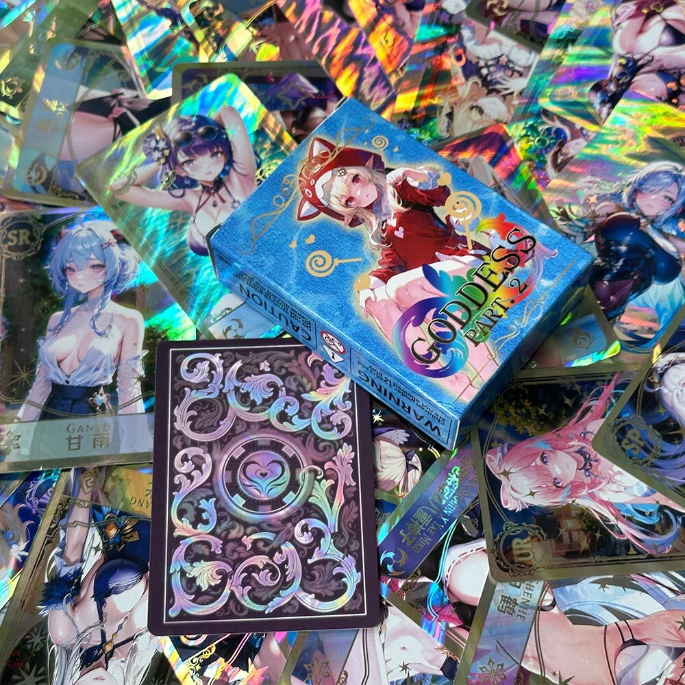 US Goddess Girl vol2 55 Trading Card HOLO Anime Waifu Booster Box TCG Sealed NEW