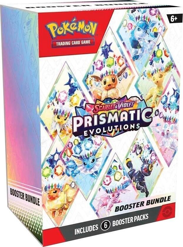 Pokemon Prismatic Evolutions Booster Bundle 2 Pack, 60 Booster Bundles Total