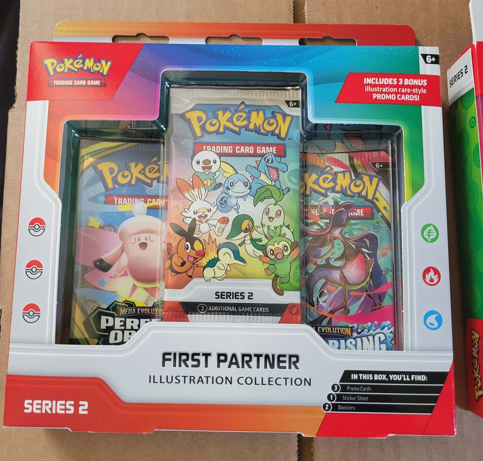 Pokémon TCG First Partner Illustration Collection Series 2 Lot of 2