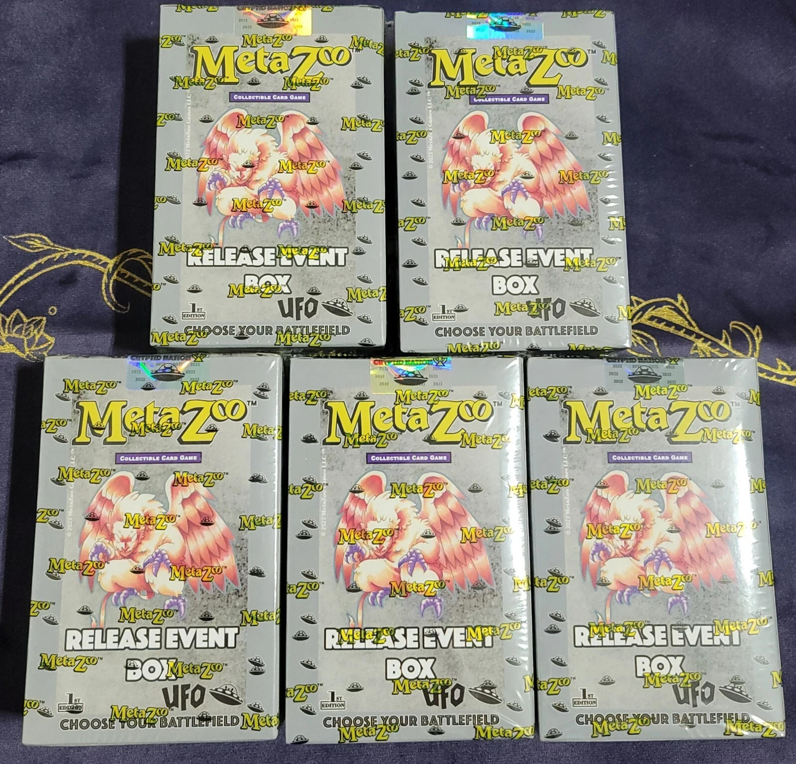 10 X MetaZoo UFO Release Event Boxes (1st Edition) Lot of 10