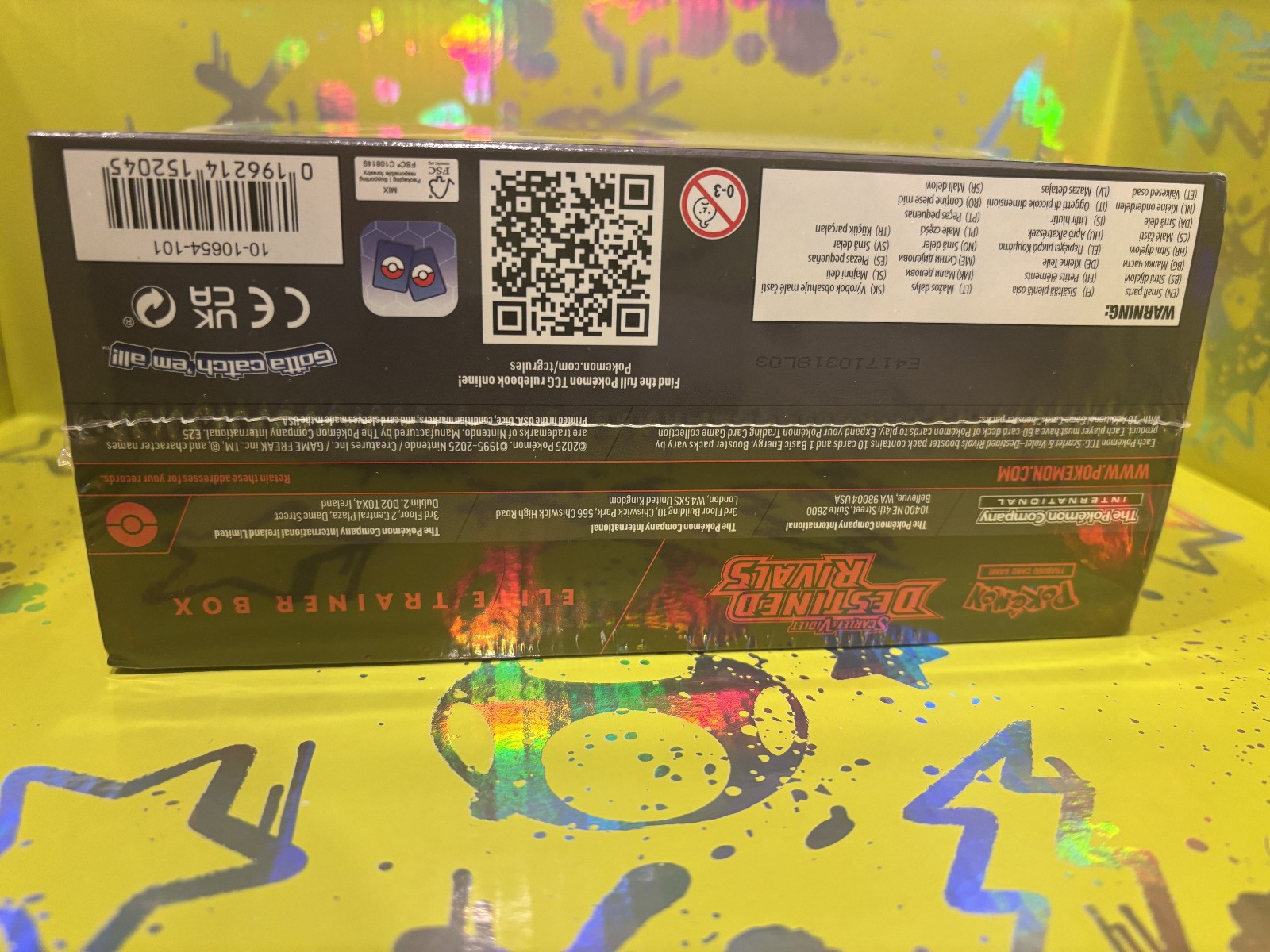 Pokemon TCG Scarlet & Violet Destined Rivals Elite Trainer Box ETB New Sealed