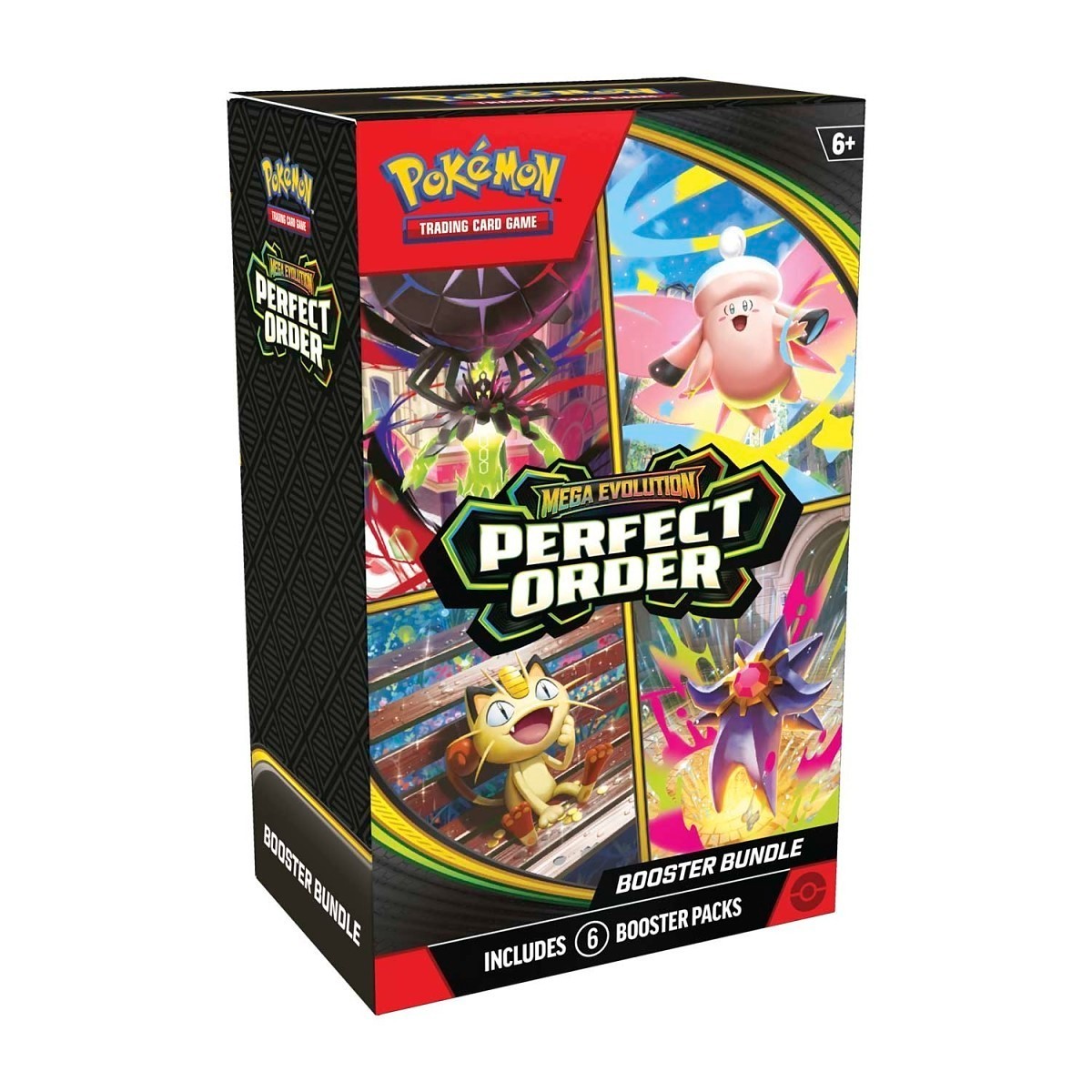 Pokémon TCG Mega Evolution Perfect Order Booster Bundle 6 Packs SEALED ME03 NEW