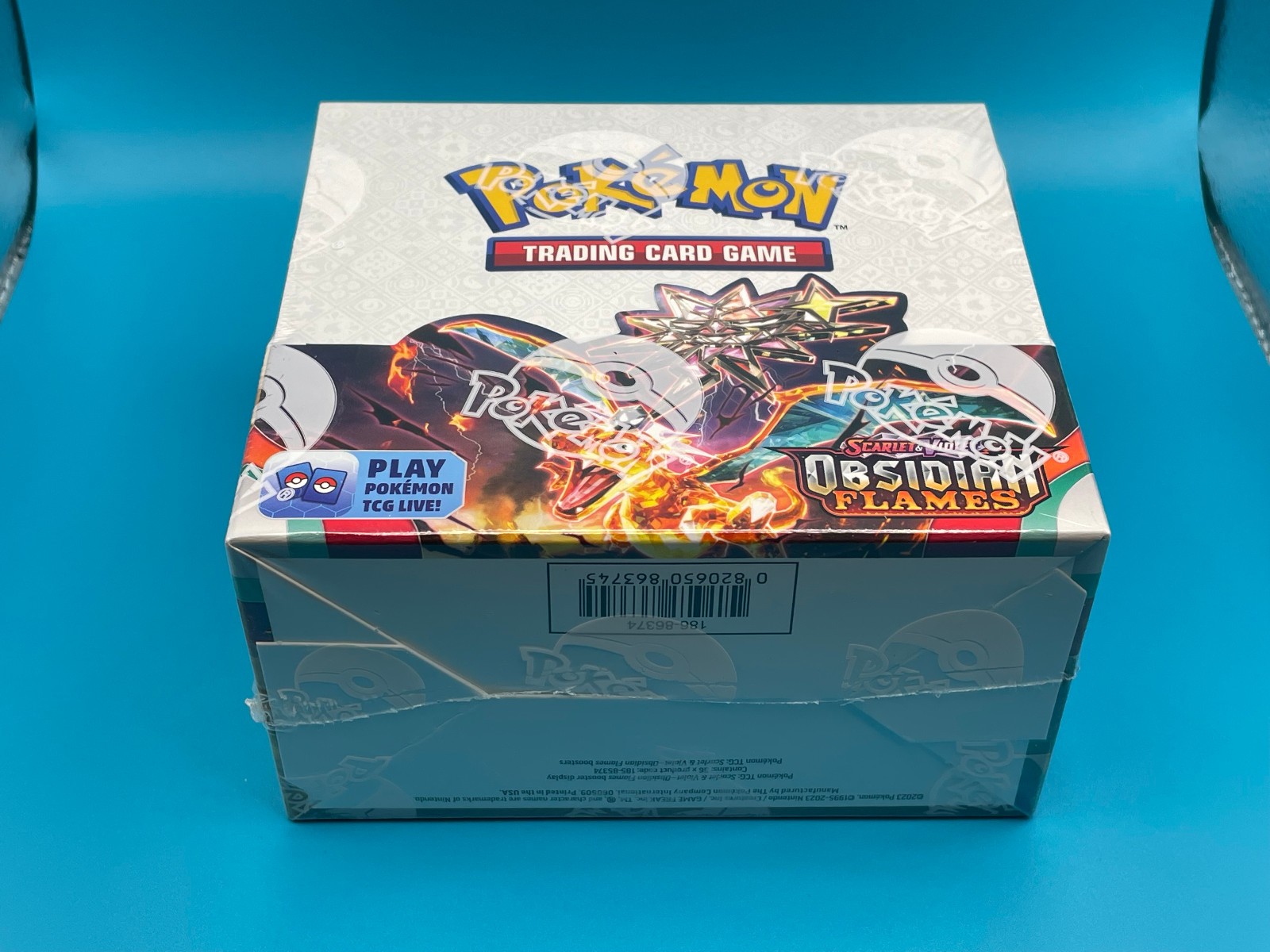 Obsidian Flames Booster Box 2023 Pokémon TCG Scarlet & Violet Sv03 Sealed