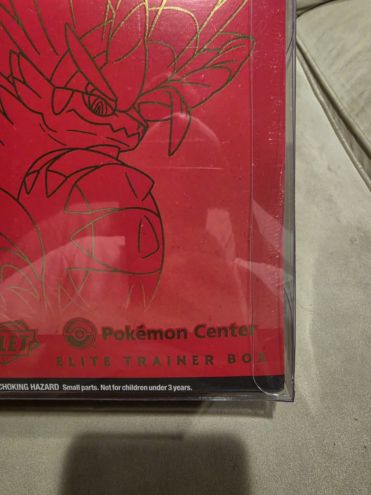 Scarlet and Violet Base Set Pokemon Center ETB Koraidon Exclusive Sealed
