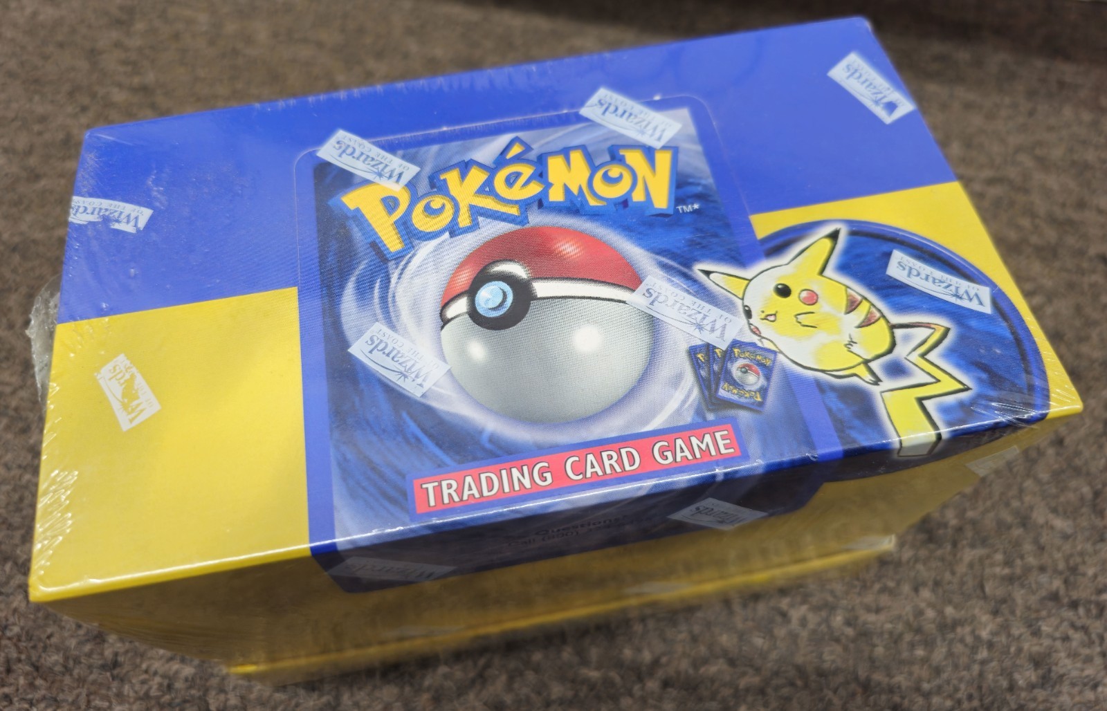 Pokemon Base Set Preconstructed Theme Deck Display Box FACTORY SEALED!!