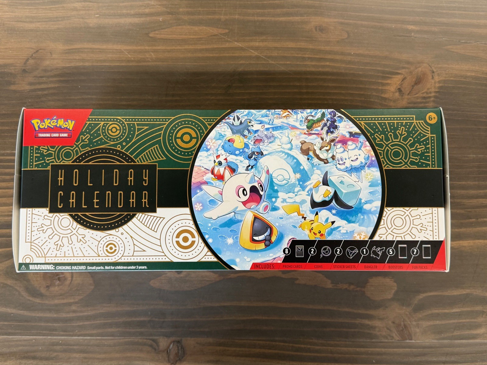 Pokemon OFFICIAL Holiday Advent Calendar 2023 Brand New Factory Sealed