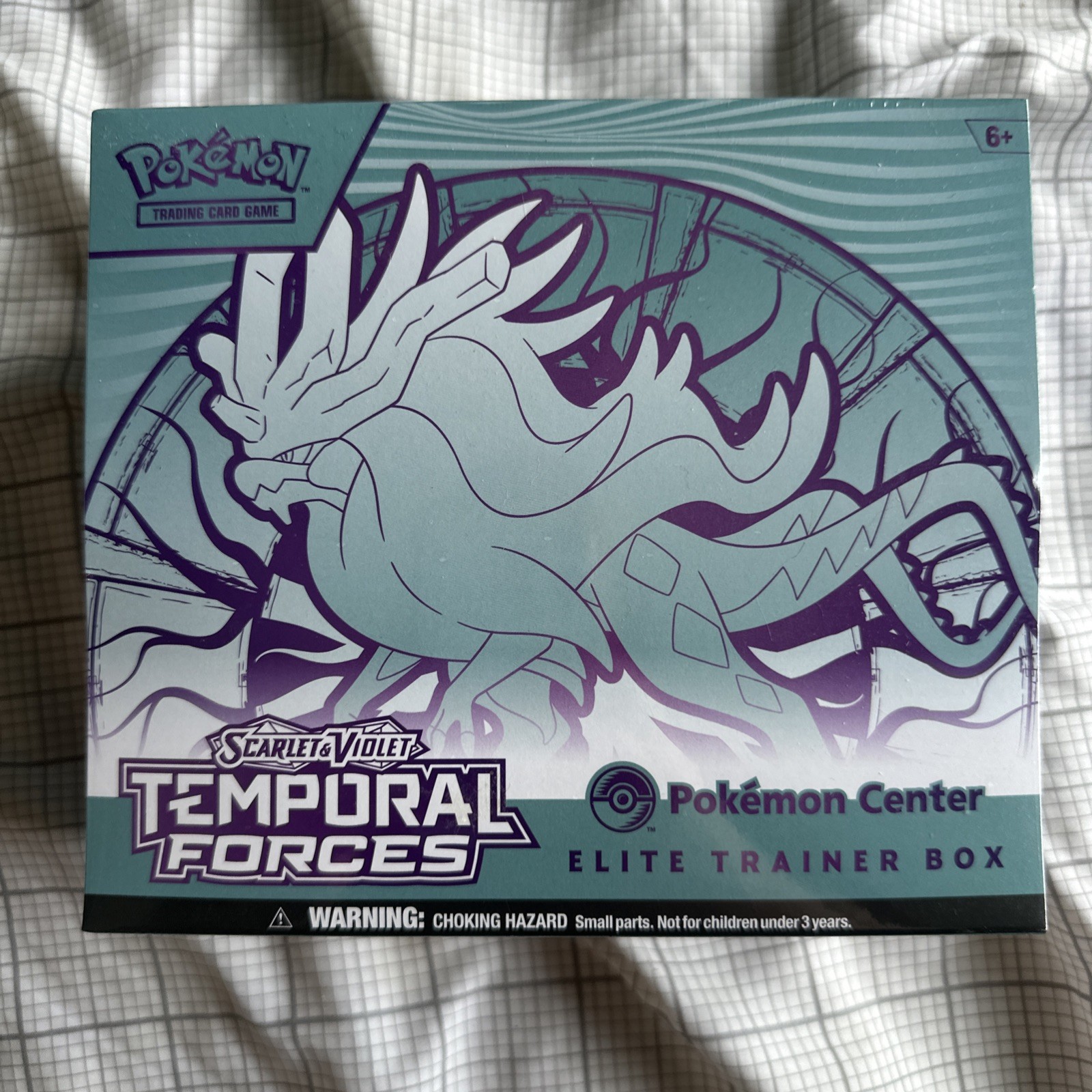 Temporal Forces Walking Wake Pokemon Center Elite Trainer Box ETB – New & Sealed