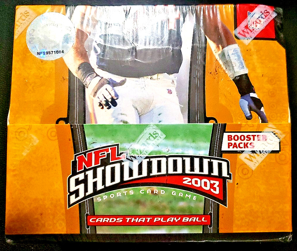 2003 NFL Showdown Sports Card Game Booster Box, Extremely Rare!!!
