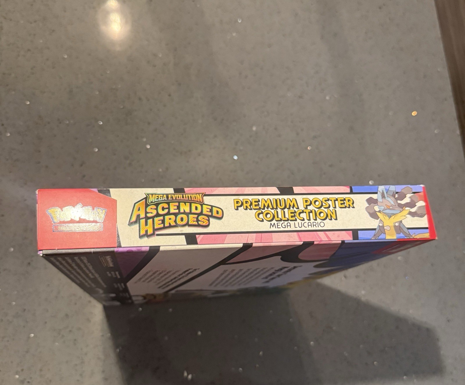 Pokemon TCG Mega Evolution Ascended Heroes Poster Collection Mega Lucario SEALED