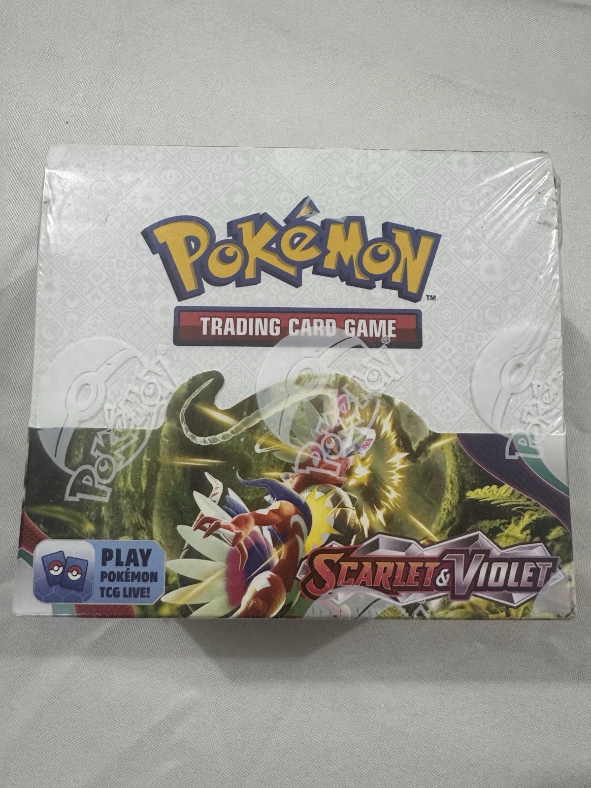 Pokemon TCG Scarlet and Violet Base Set Booster Box Factory Sealed N345