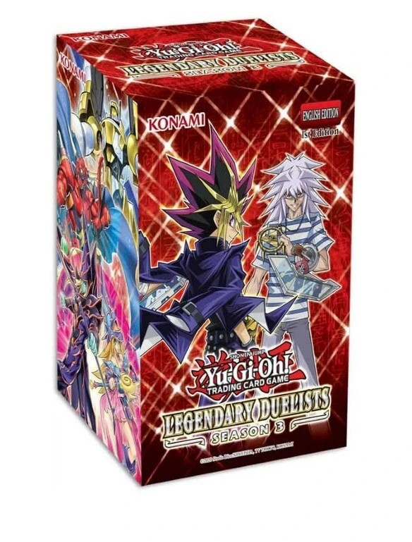 Yu-Gi-Oh! Trading Cards: Legendary Duelist Season 3 SEALED Box 1st Edition