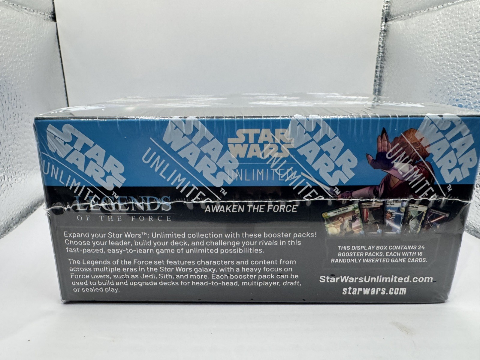 Star Wars Unlimited – Legends of the Force – Booster Box – Free Shipping