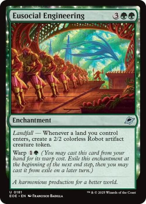 ~ Eusocial Engineering ~ NM Foil ~ Edge of Eternities ~ MTG ~