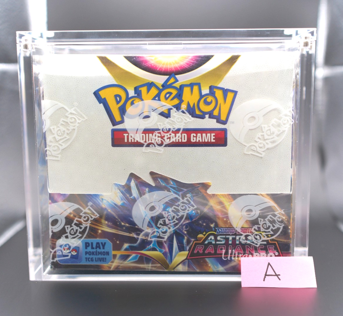 Sword & Shield Astral Radiance Booster Box Factory Sealed Pokemon Acrylic Box