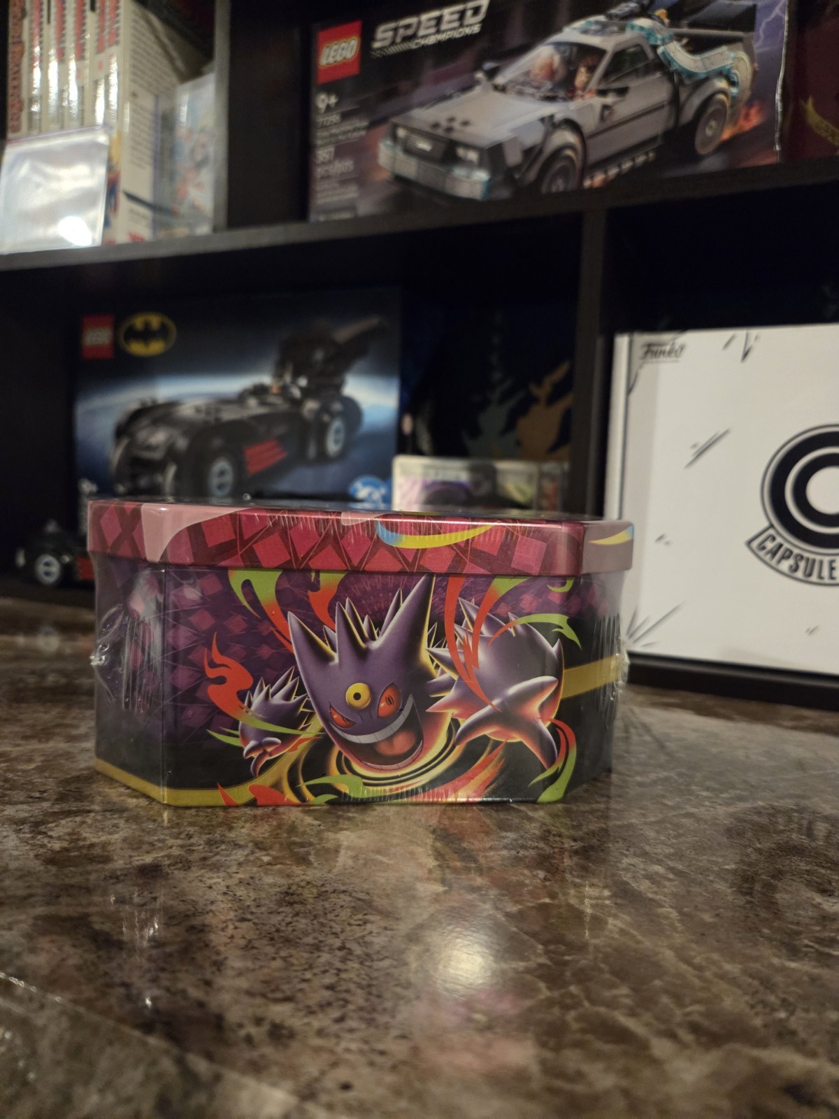 Pokémon Company Mega Moonlit Tin Clefable/Gengar Sealed Promo English 2026