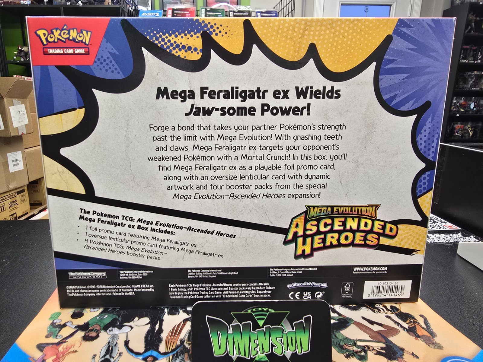 POKEMON MEGA EVOLUTION ASCENDED HEROES MEGA EX BOXES SET OF 3 UNOPENED