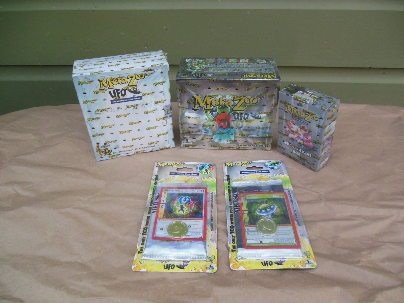 Metazoo UFO Booster Box Bundle Spellbook Blister Pack Arts Release Event Box