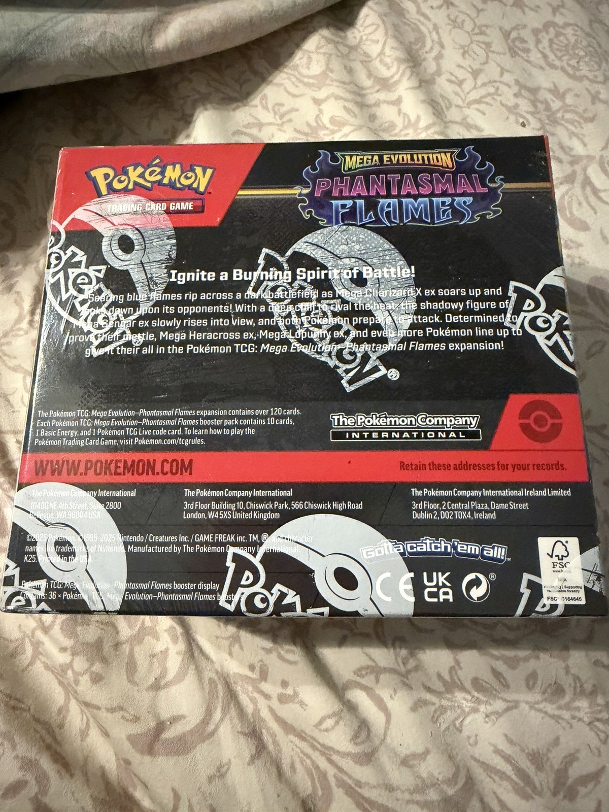 Phantasmal Flames Booster Box Sealed Great Condition