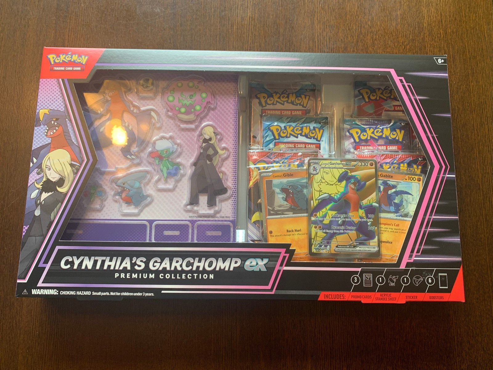 Pokémon TCG Cynthia’s Garchomp ex Premium Collection Brand New Sealed