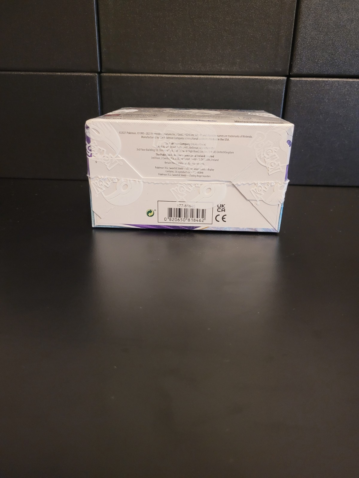 Pokemon Sword & Shield Chilling Reign Booster Box Sealed