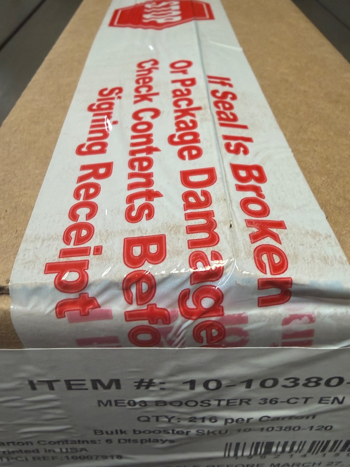 Pokemon ME03 Mega Evolution PERFECT ORDER 6 BOX BOOSTER CASE Sealed 10 CASE LOT