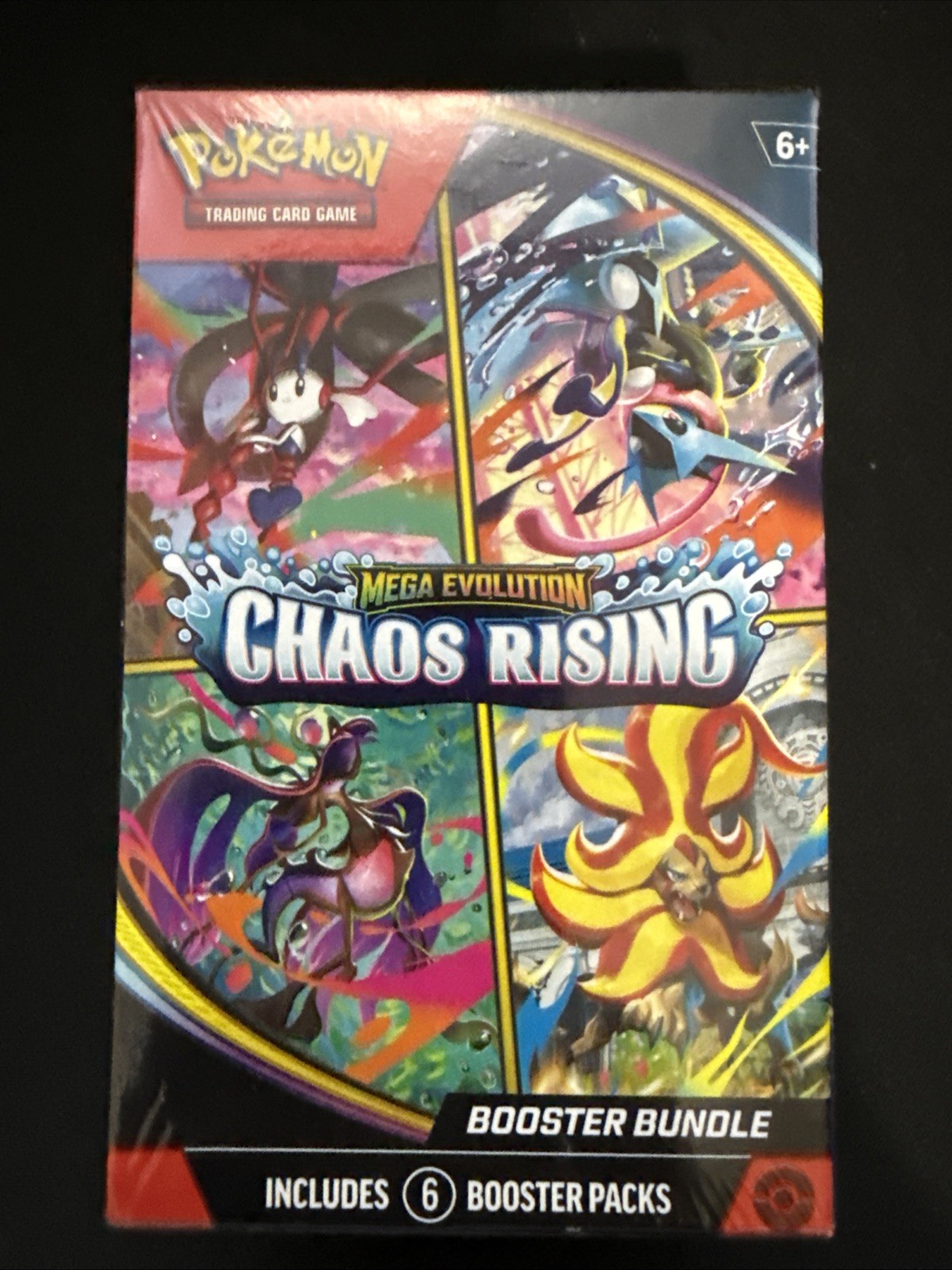 Pokemon TCG Chaos Rising Factory Sealed Booster Bundle Box 6 Packs Per Box