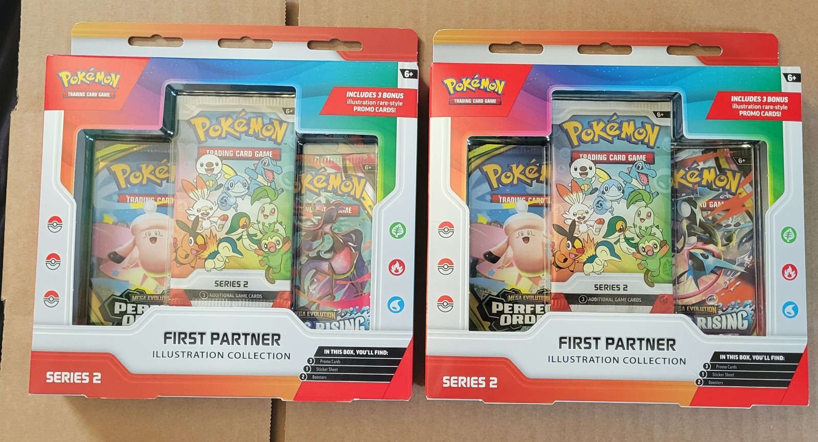 Pokémon TCG First Partner Illustration Collection Series 2 Lot of 2