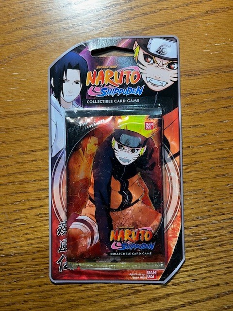 Factory Sealed Naruto Shippuden CCG – Fateful Reunion Blister Pack