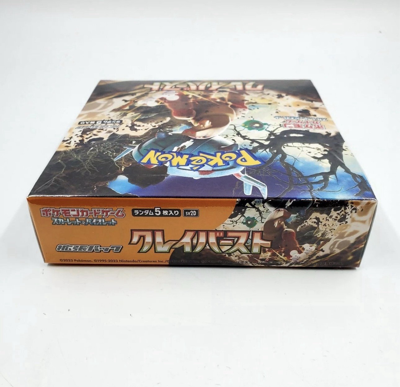 Pokémon TCG Scarlet & Violet Clay Burst Booster Box – 30 Packs
