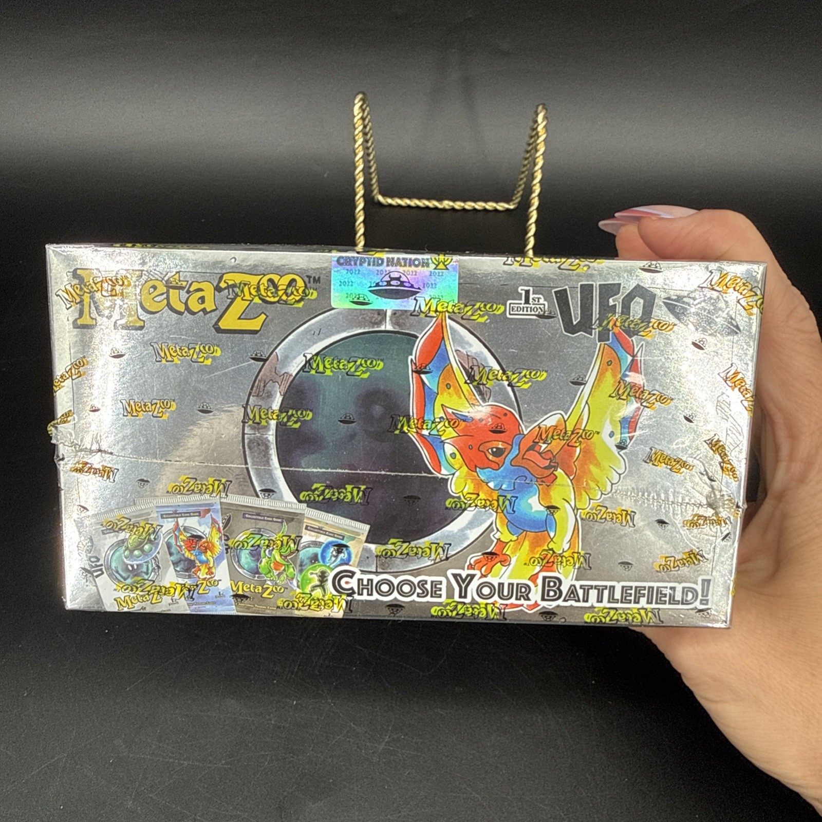 MetaZoo Games CCG UFO 1st Edition Booster Box – 36 Packs – Sealed