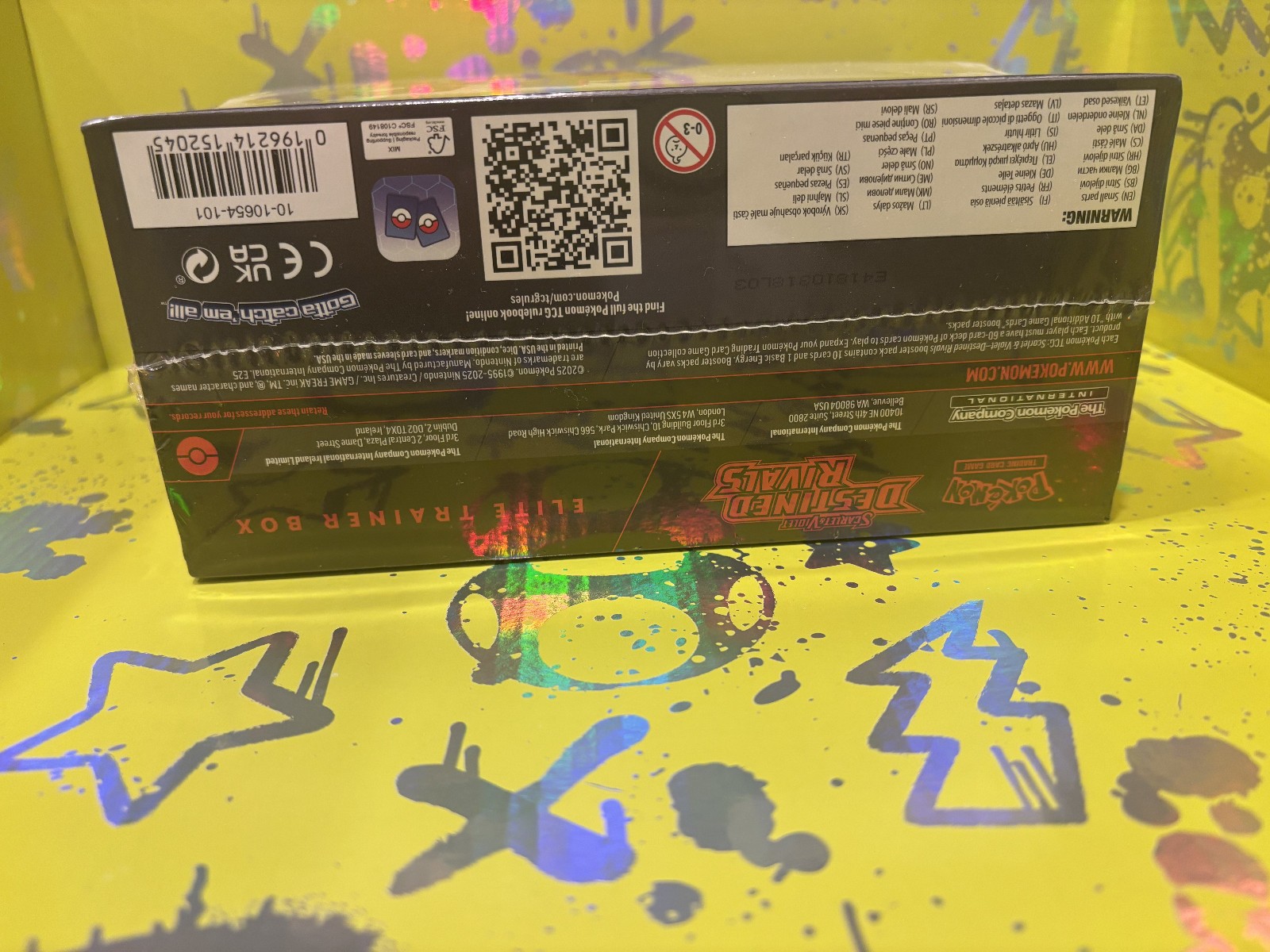 Pokemon TCG Scarlet & Violet Destined Rivals Elite Trainer Box ETB New Sealed