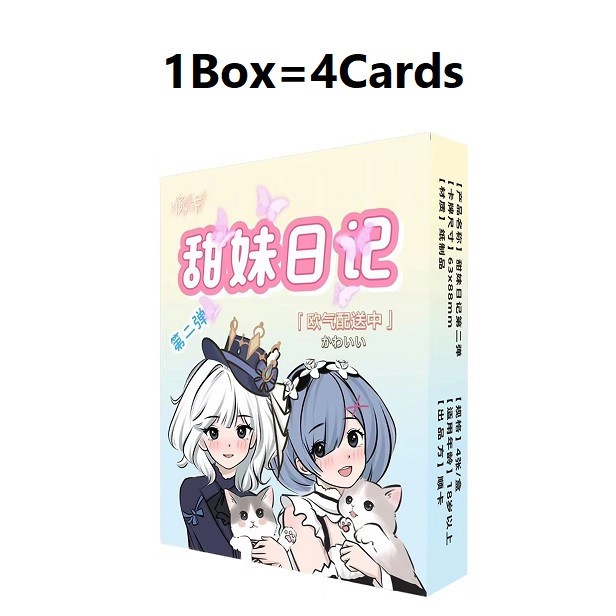 Sweet Girl Diary 2 Goddess Spicy Booster Box Anime Waifu Trading Card’s TCG CCG