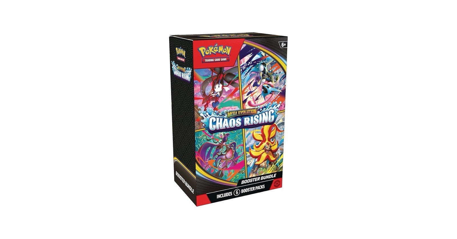 Pokemon Chaos Rising Mega Evolution Booster Bundle TCG ME04 New Factory Sealed