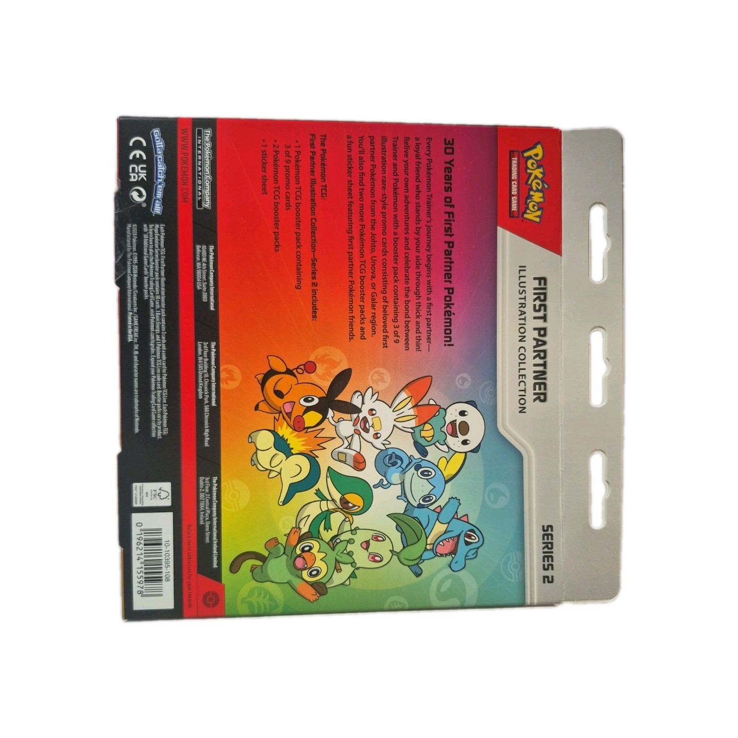 Pokemon First Partner Illustration Collection Series 2 Sealed New Pokemon TCG