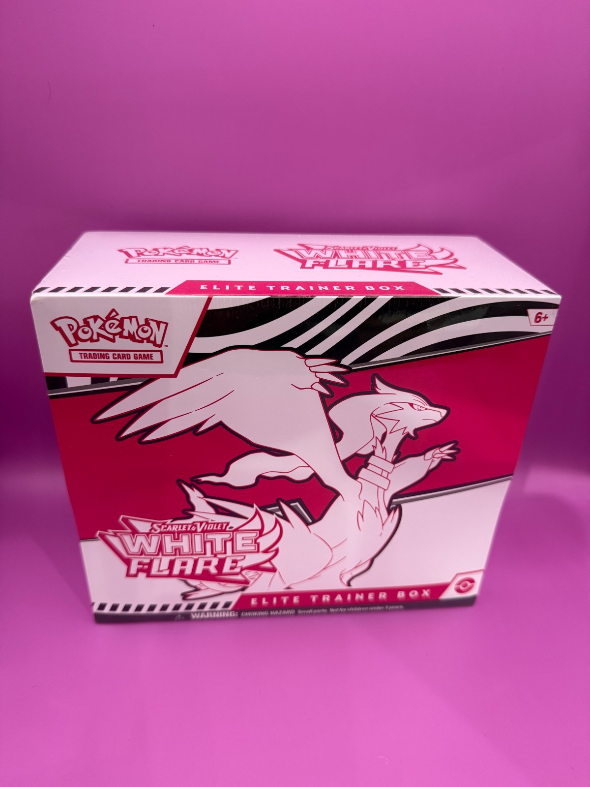 Pokémon TCG Scarlet & Violet White Flare Elite Trainer Box Factory Sealed