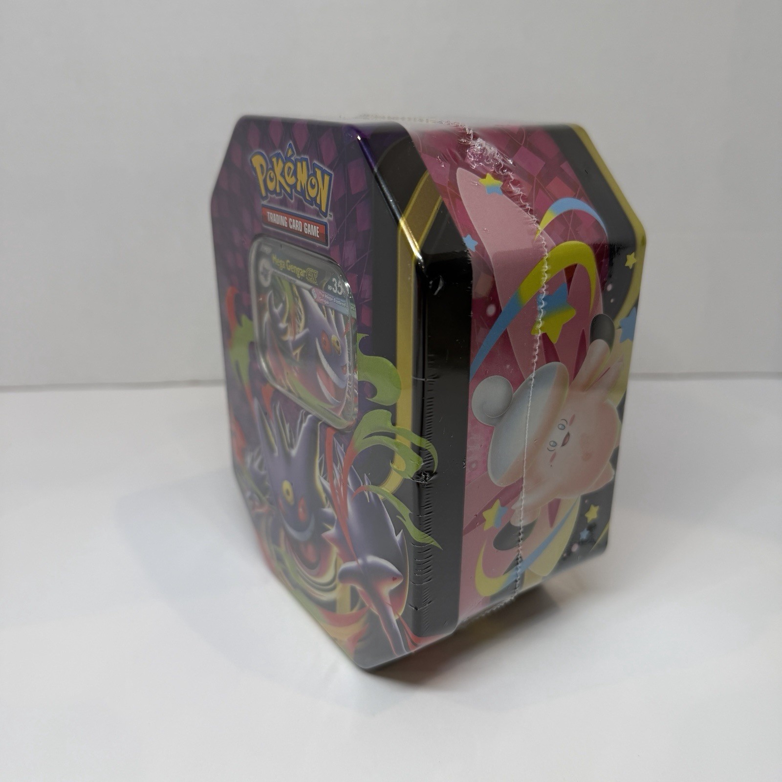Pokémon TCG Mega Evolution Tin Mega Gengar-EX English Promo New Sealed