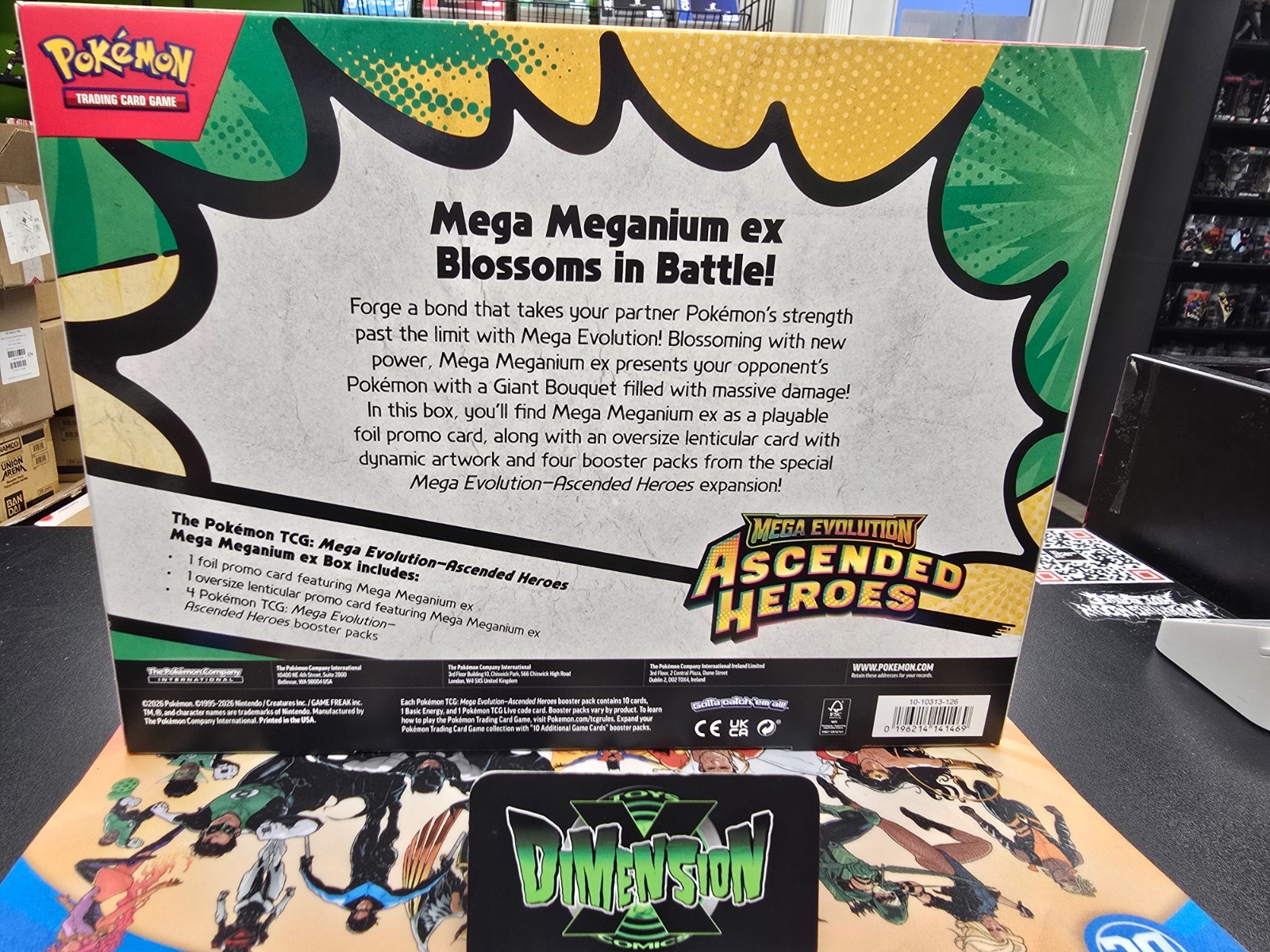 POKEMON MEGA EVOLUTION ASCENDED HEROES MEGA EX BOXES SET OF 3 UNOPENED