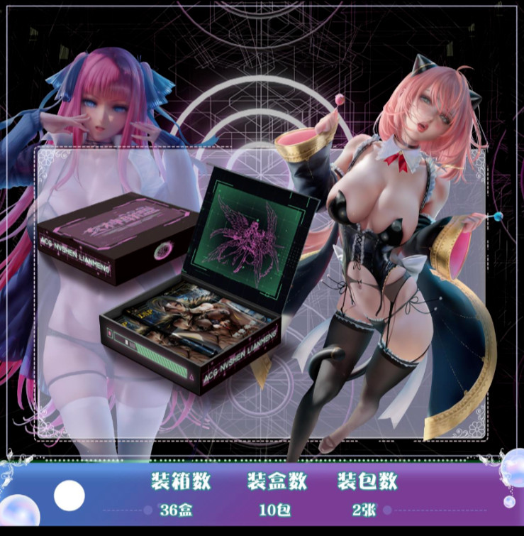 Goddess Story Doujin Anime Waifu Premium Box ACG Goddess Alliance Trading Cards