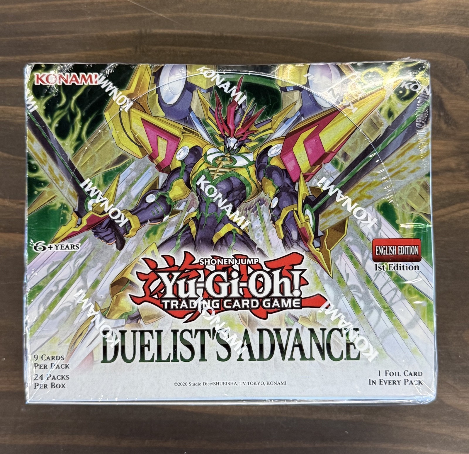 Yugioh Duelist Advance Booster Box 1st Edition Brand New Sealed 24 Packs!