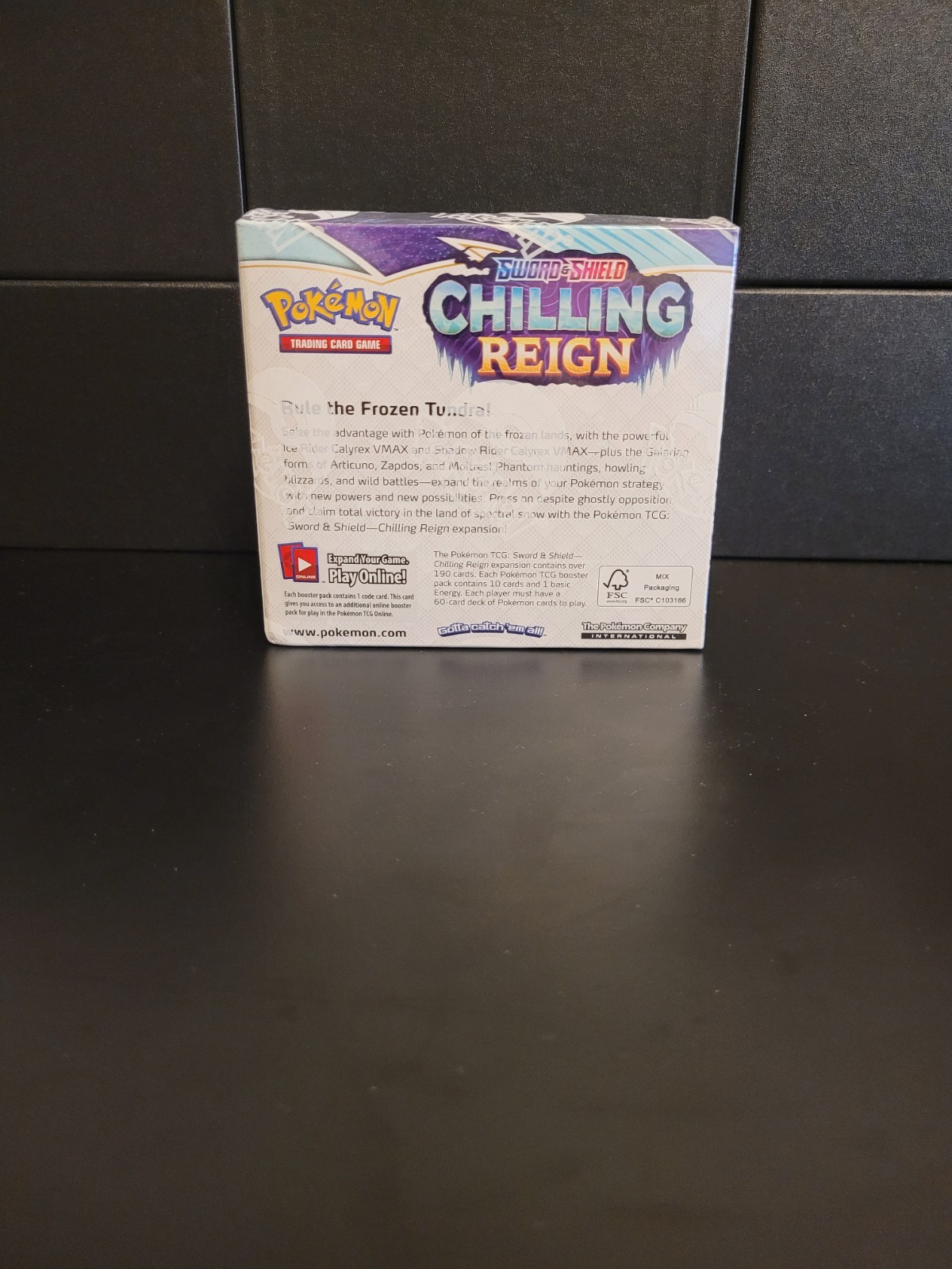 Pokemon Sword & Shield Chilling Reign Booster Box Sealed