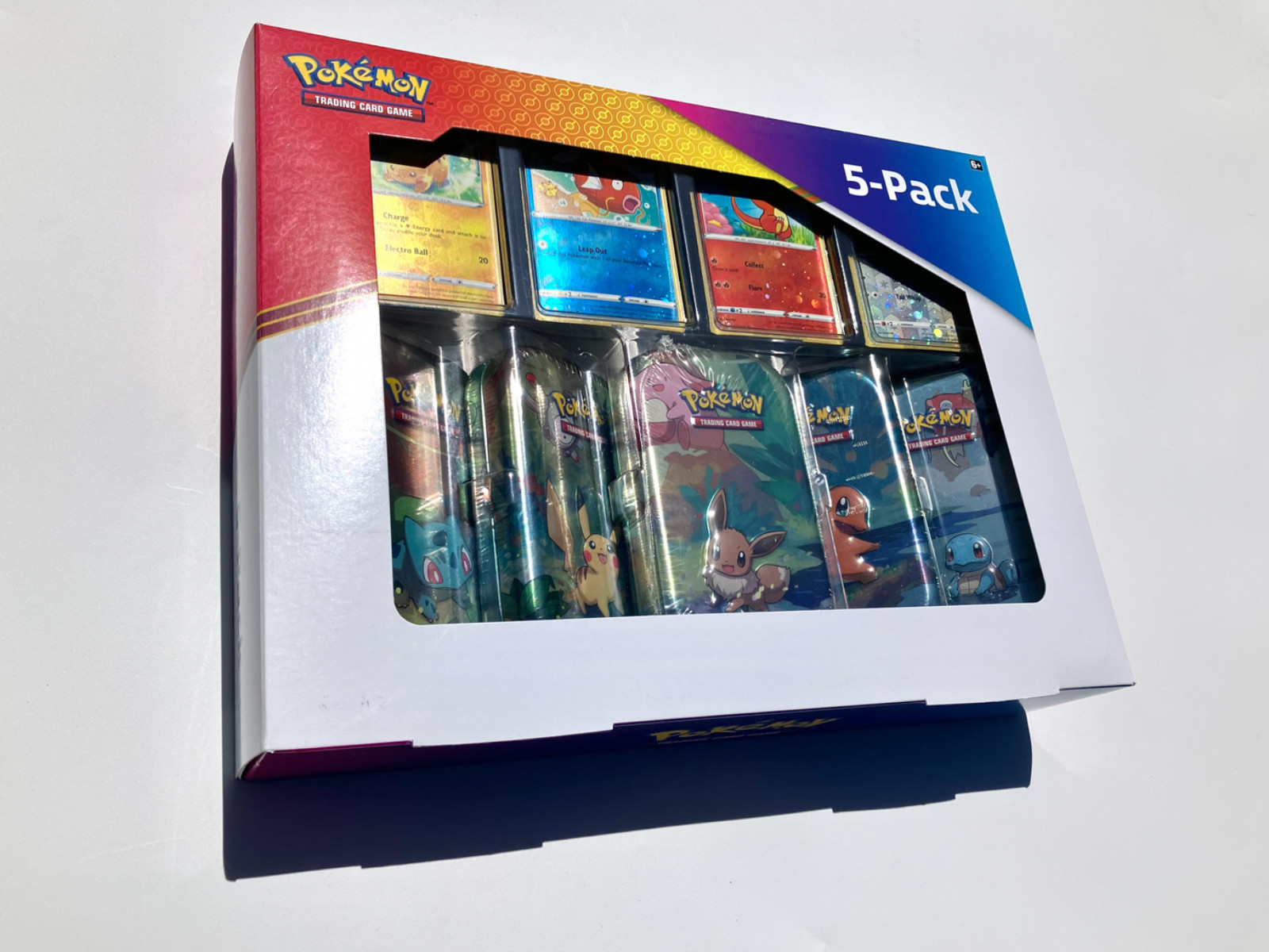 Pokémon Costco Exclusive Kanto Friends Mini Tin 5-Pack, sealed, Free Shipping
