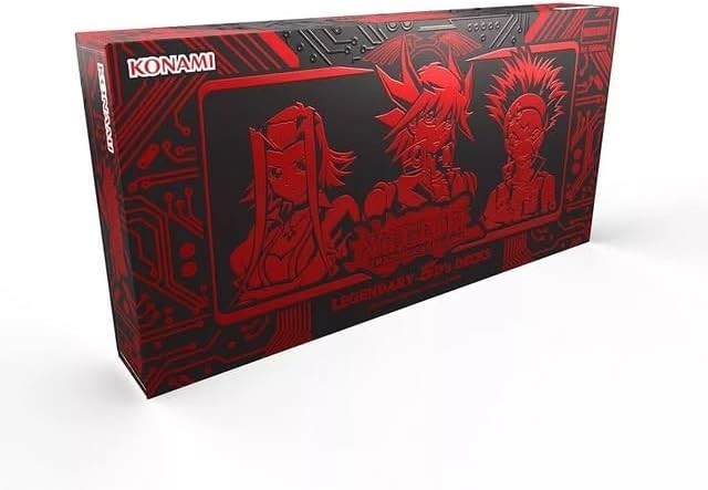 Yugioh Legendary 5D’s Decks Box Set Brand New Factory Sealed!