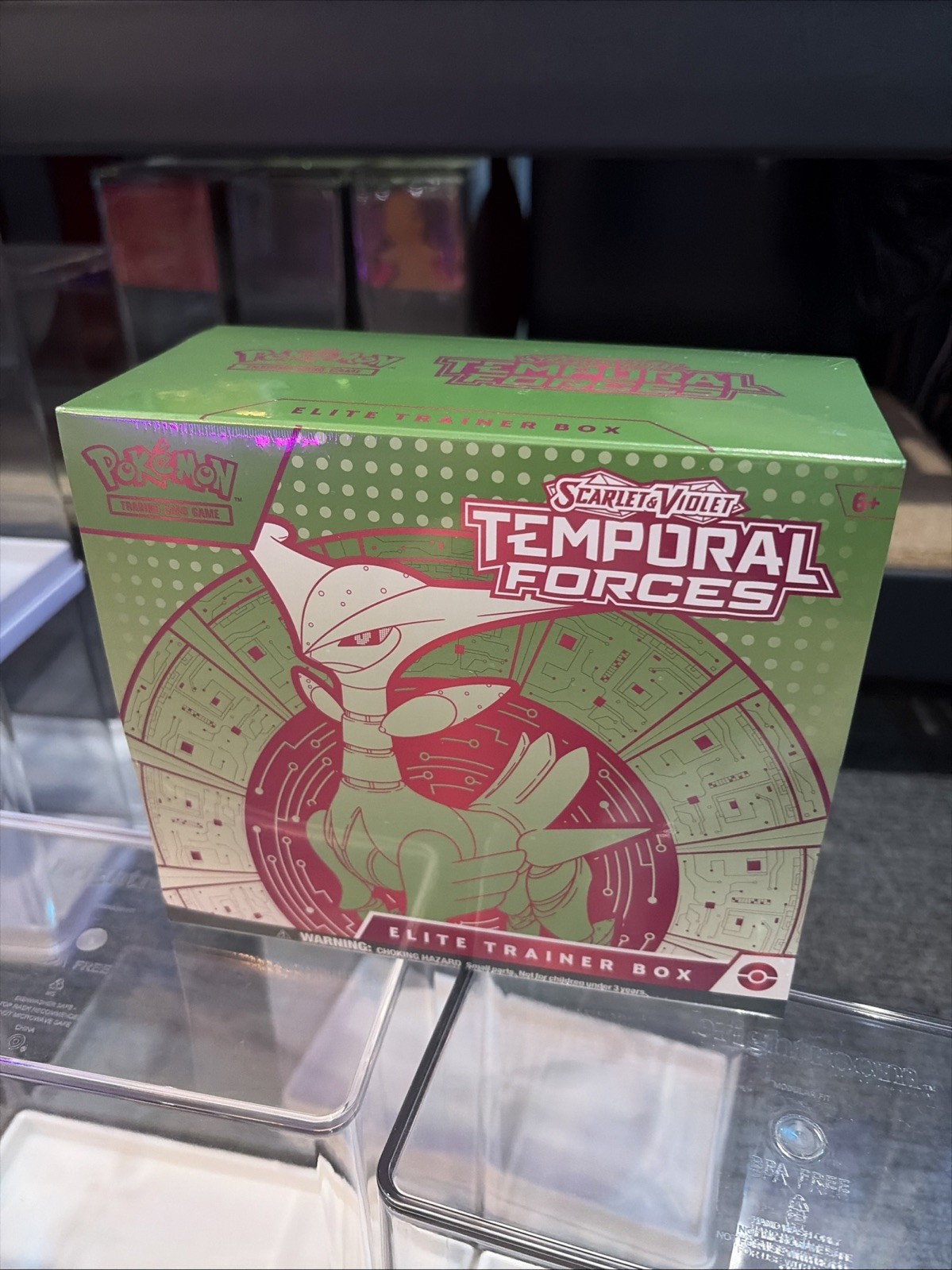 Pokémon TCG: S&V Temporal Forces Iron Leaves Elite Trainer Box ETB Sealed New